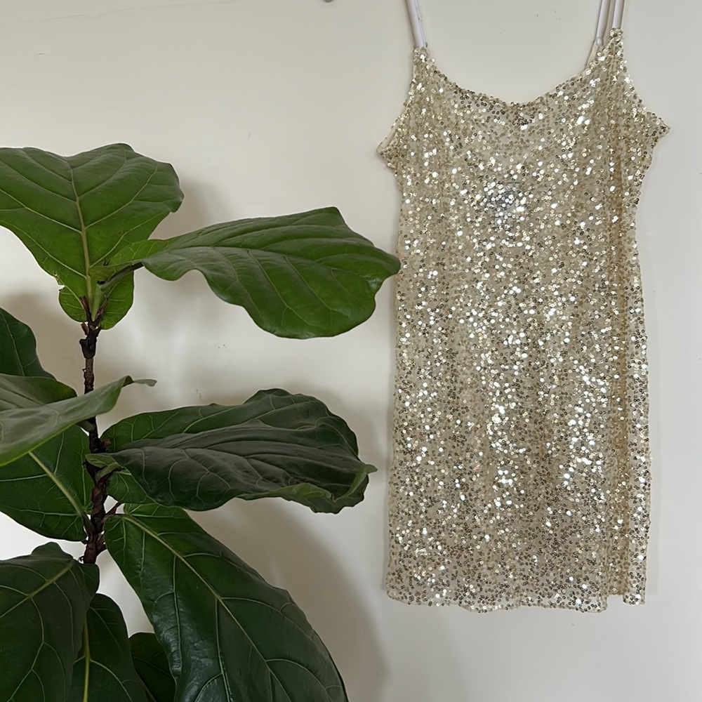 Early 2000’s sequin cami from Free People.